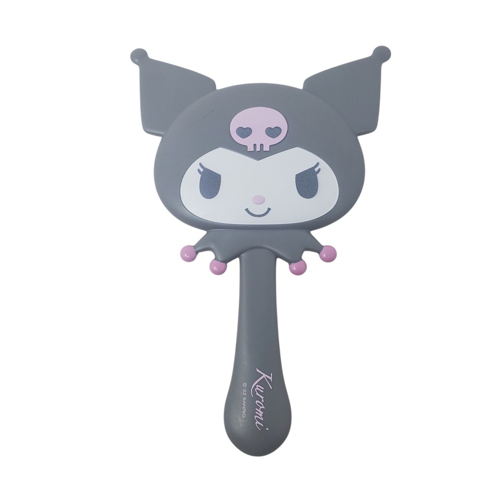 Sanrio Kuromi Character Handheld Mirror Makeup Vanity Cute Cosmetic Accessory